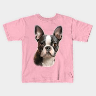 Boston Terrier Kids T-Shirt